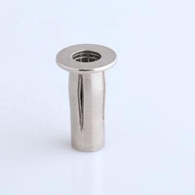 China Automotive industry flat head 304 stainless steel m8 m12 blind rivet nut for sale