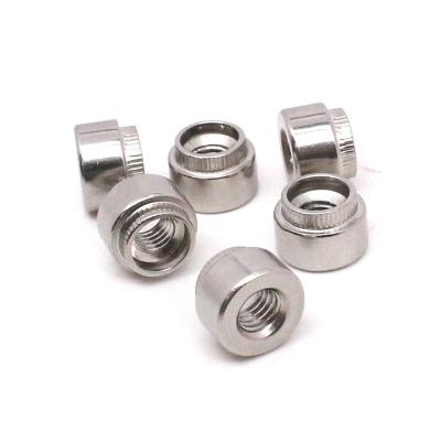 China Industry General Hot Selling M2-M12 Head PEM Rivet Nut Aluminum Stainless Steel Blind Flat Threaded Pressure Riveting Blind Nut Rivet Nut for sale