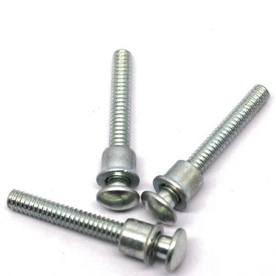 China Hot Selling Steel Material Full Metal Material Durable Security Bolts Guaranteed Durable Ring Grooved Rivets for sale