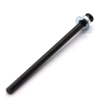 China Durable Hot Selling Whole Iron Metal Rod Material High Quality Black Pull - Through Countersunk Head Rivets for sale