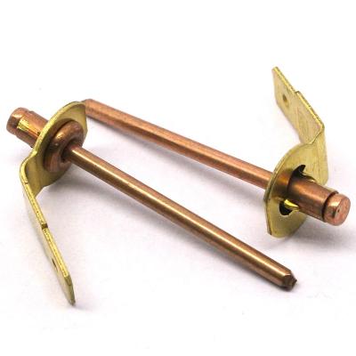 China Blind Appliances Factory Price Earth Faucet Copper Pop Rivet Logo Printed for sale