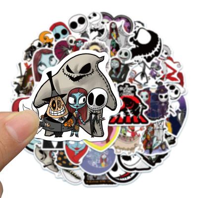 China ODM Adhesive Halloween Window Vinyl Kiss Cut Stickers Printing for sale