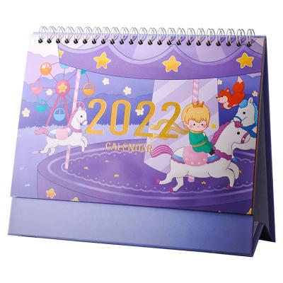 China Personalised Stand Up Daily 2022 Desktop Calendar Planner Oem For Office Home for sale