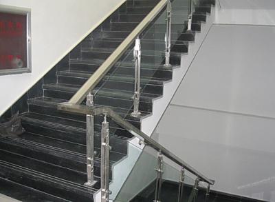 China 8mm+1.14PVB+8mm Safety Tempered Glass, Clear Laminated Glass for Stair Railings for sale