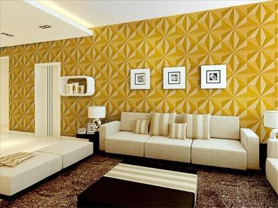 China Artificial Stack Stone 3D Decorative Wall Panels / Textured Wall Decoration Material for Home for sale