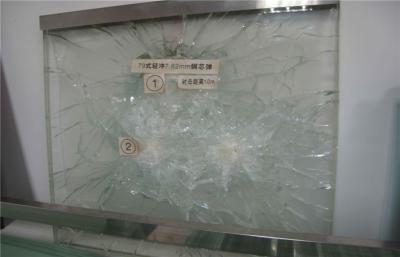 China 24mm - 30mm Bullet Proof Glass , Bullet Resistant Security Glass Panels for sale