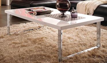 China Metal furniture glass furniture Coffee Table for sale