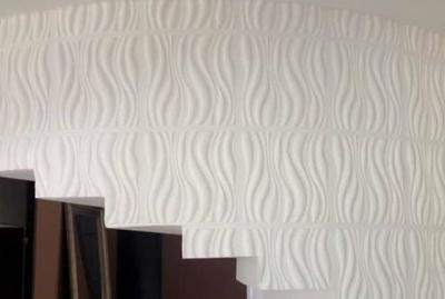 China Interior Wall Decoration 3D Textured Wall Panels for sale