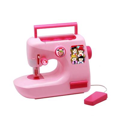 China Factory Make Good OEM Sewing Machine Educational Toys For Kids Design Its Fashionable Clothes Dress Bags P1860 for sale