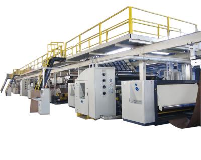 China machinery & Material High Speed ​​Corrugated 3/5/7 Layer Cardboard Production Line / Carton Making Machine for sale