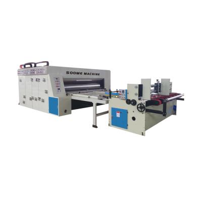 China Factory 4 Colors Printing Machine Germany Carton Box Printer Slotter Machine for sale