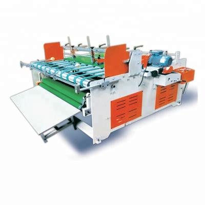 China machinery & Mini Hardware Type Double Pieces Folder Gluer Machine For Corrugated Paper Box for sale