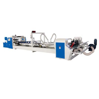 China machinery & Material After Service Specifications Flexo Cardboard Box Making Folding Carton Gluing Machinery Folder Gluer Machines for sale