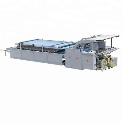 China CLOTHING Carton Box Manufactures Semi-automatic Face Paper And Corrugated Laminated Machine With CE for sale