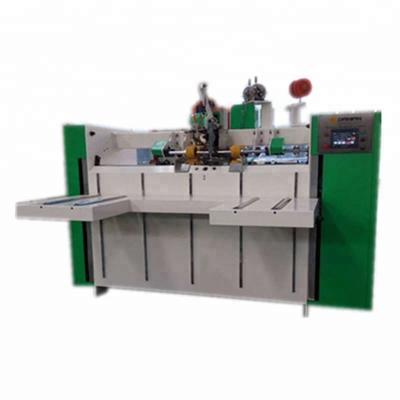 China Carton Box Stapler One Piece Corrugated Box Semi Automatic Stitching Nailing Making Machine for sale