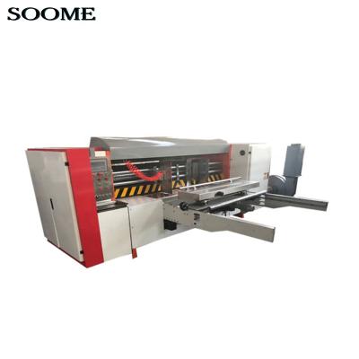 China Industrial Paper Slitter Lead Edge High Speed ​​Feeder Corrugated Die Cutter Rotary Cardboard Paper Machinery for sale