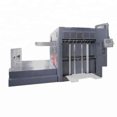 China machinery & Material Semi - Automatic Pressed Flatbed Creasing Corrugated Die Cutting Machine for sale