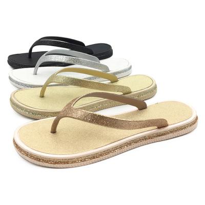 China Costomized Style Slippers PVC Unique Thin Flat Thin Flip Flops Logo Cheap Casual Walking Slides Fashion Trend Japnese for sale