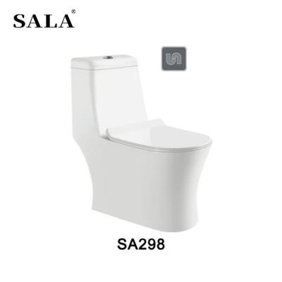 China Automatic Operation SALA China Custom Modern Toilet Bathroom Clean Toilet Ceramic WC Seat for sale