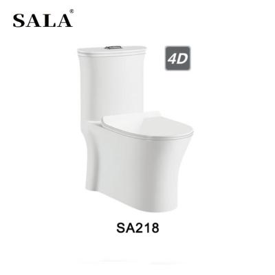 China Automatic Operation SALA High Quality New Modern Bathroom Toilet Toilet WC Ivory Ceramic Toilet for sale