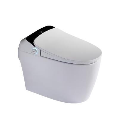 China Smart Toilet Peru Smart Big Size Toilet SALA Newest White Smart Bidet Automatic Operation Electronic Toilet P Trap for sale