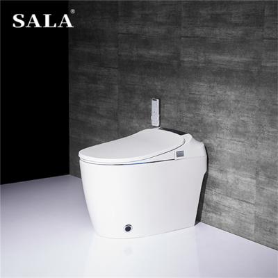 China Big Toilet One Automatic Operation Smart Machine Smart Toilet Public Intelligent Toilet Seat Built-in Bidet for sale