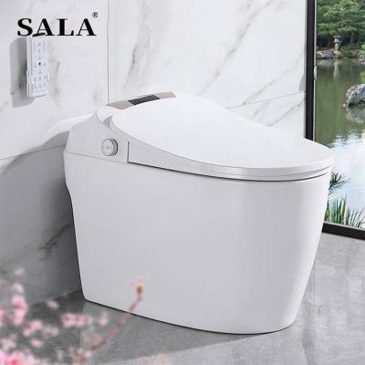 China Full automatic operation OEM SALA maker lid open/close wifi remote control smart toilet for modern home for sale