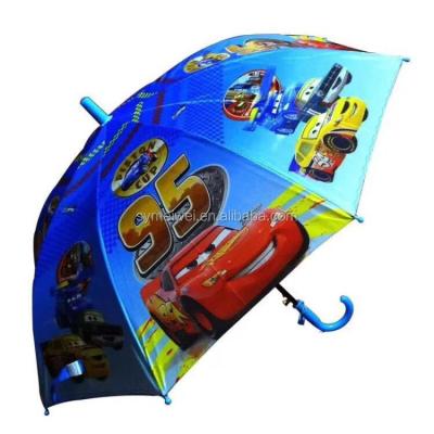 China Children's Traditional Umbrella Creative Lightweight Portable Handle Cartoon Printing Manual Child's Right Small Umbrellas For Kids Umbrella for sale