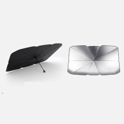 China CLASSIC Cheap UV Resistant Sunshade Windshield Cover Folding Car Umbrella for sale