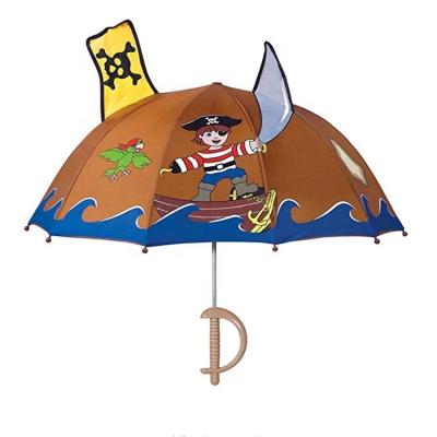 China Cute Wholesale Cartoon Character Children Upright Umbrella For Kids for sale