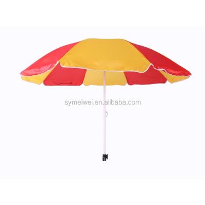 China Cheap Ployster Modern Raibown 34 Inch Beach Umbrella Factory for sale