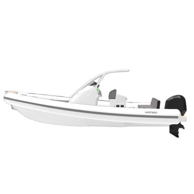 China Fishing Sainuo China Sunstrider 750 High Quality Chambered Aluminum Fishing Boat for sale