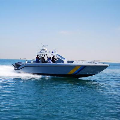 China 12m 1200 Aluminum 40ft Patrol Speedboat High Speed ​​Military Boat for sale