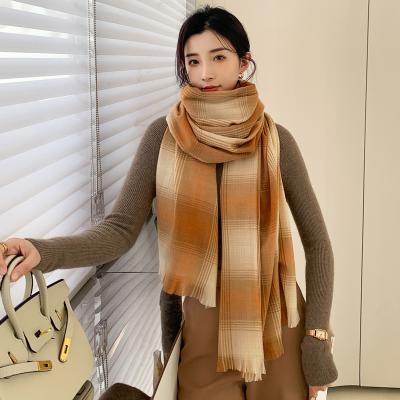 China Wholesale New Girl's Double-Function Feeling Waist Winter Scarf Soft Smooth Shawl Long Large Scarf For Women for sale