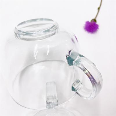 China Good Quality Household Crystal Glass Viable Wholesale Customized Milk Cup Set for sale