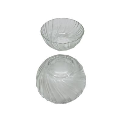 China Attractive Price Viable 2 Piece Ombre Clear Glass Bowl Microwave Glass Lunch Containers for sale