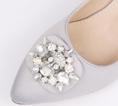 China Wholesale Cheap Crystal Shoe Buckle Shoe Clips for sale