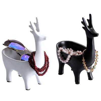 China Fashionable cute deer porch storage accessories, storage desk rack, jewelry display stand for sale