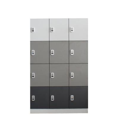 China Easy to cleanl durable; FuMeiHua waterproof compact laminate gym lockers, hpl locker cabinet for changing room for sale