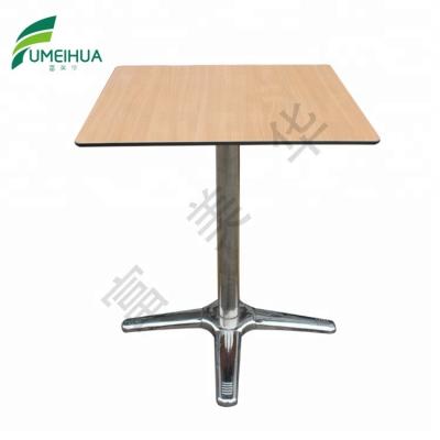 China Color hpl phenolic resin contract laminate restaurant durable waterproof solid wood dining table top for sale