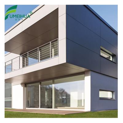 China UV-resistance; weather resistance; fire retardant ; Shenzhen Fumeihua factory price hpl facade commercial ANTI-UV exterior cladding exterior fireproof wall cladding panel for sale