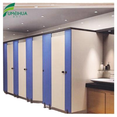 China Raincoat ; impact resistant; wc hpl nigeria toilet cubicle fireproof floor public partition for sale