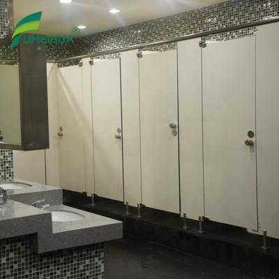 China Waterproof hpl toilet cubicle partition public washroom stall for sale