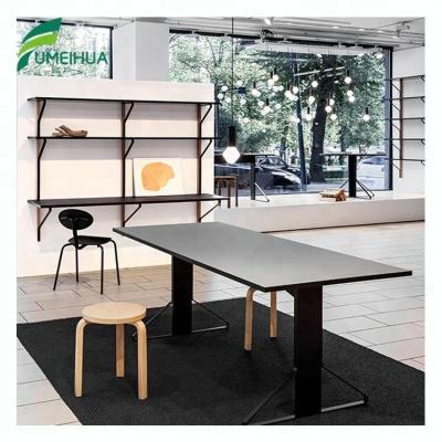 China FuMeiHua Table Waterproof Long Narrow Meeting Table Compact Furniture Laminate Table Dining Table for sale