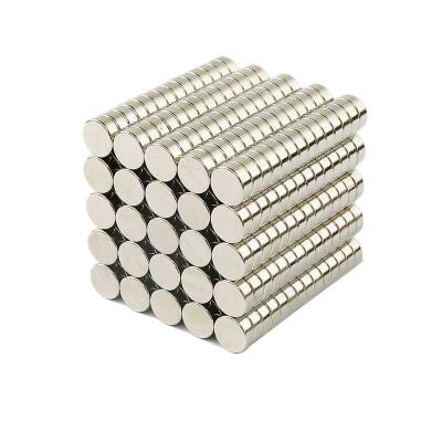 China Mini Small Round Neodymium Magnet For Fridge 5 X 2mm for sale