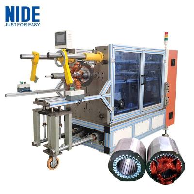 China Horizontal Stator Winding Inserting Machine With Wedge Feeding Mode for sale