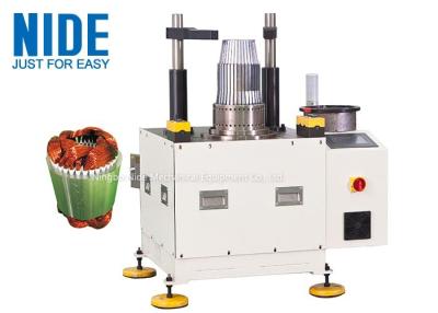 China AC Servo Motor Coil Insertion Machine / Semi-auto Stator Winding Insetiong Machine for sale