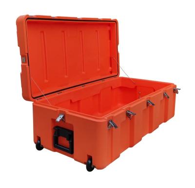 China Travel Truck Crate Waterproof Crushproof Plastic Military Large Protective Case Hard 1020*450*340mm for sale