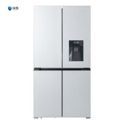 China Hotel Kitchen Appliance 640L Fridges 4 Door Refrigerator And Freezers Home Side By Side Refrigerators With Water Dispenser for sale