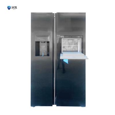 China Hotel Variable frequency air cooling no frost large capacity to open the door refrigerator ice cubes for sale